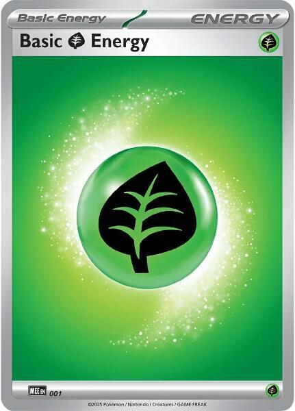 Basic Grass Energy - 001 (MEE: Mega Evolution Energies)