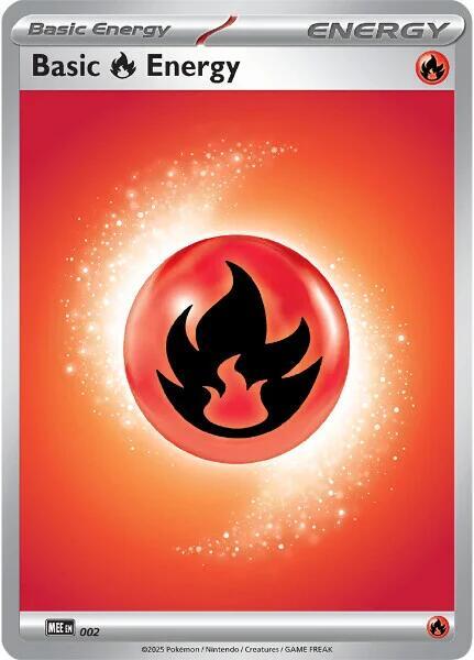 Basic Fire Energy - 002 (MEE: Mega Evolution Energies)