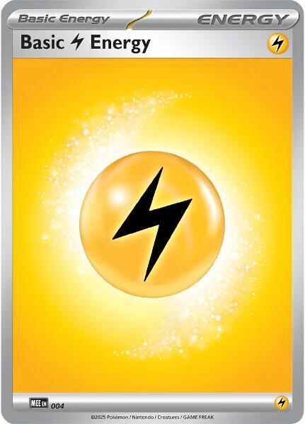 Basic Lightning Energy - 004 (MEE: Mega Evolution Energies)