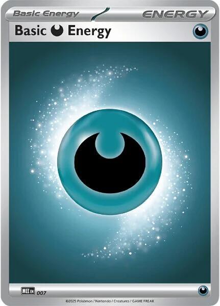 Basic Darkness Energy - 007 (MEE: Mega Evolution Energies)