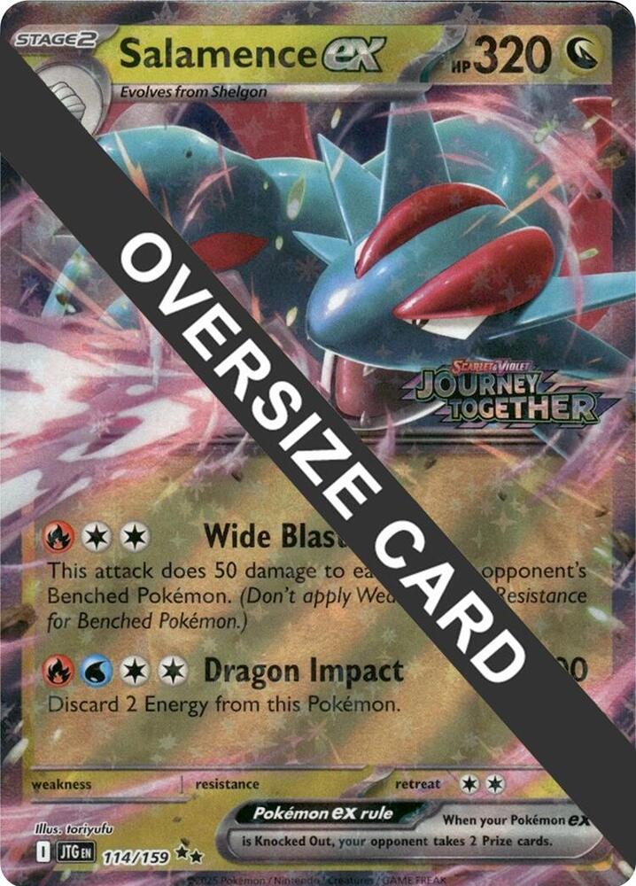 Salamence ex - 114/159 (Jumbo Cards)
