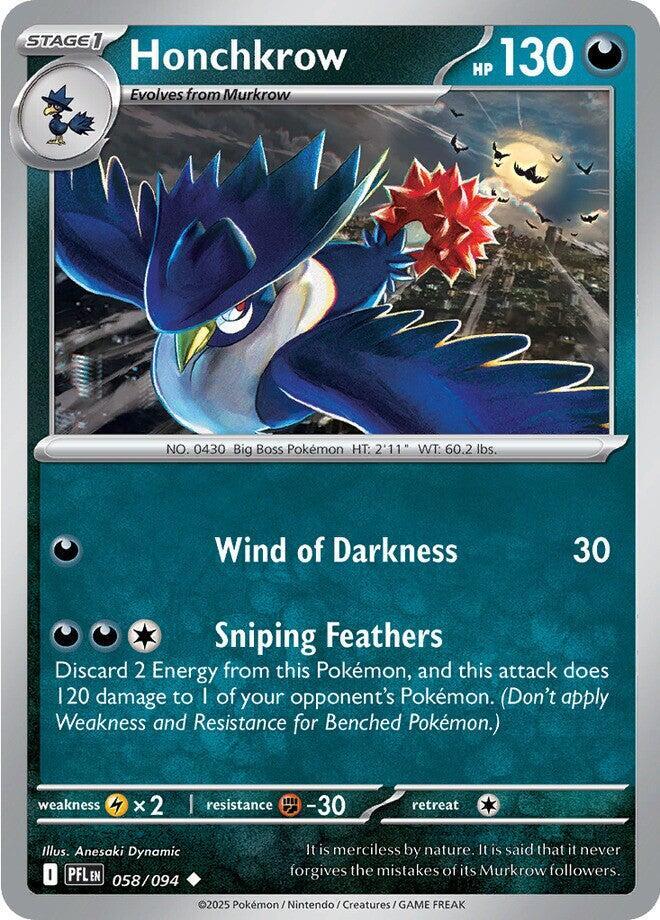 Honchkrow (ME02: Phantasmal Flames)