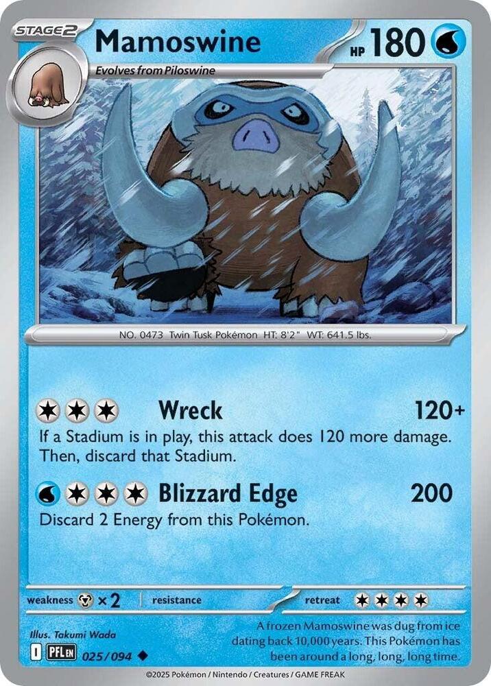 Mamoswine (ME02: Phantasmal Flames)