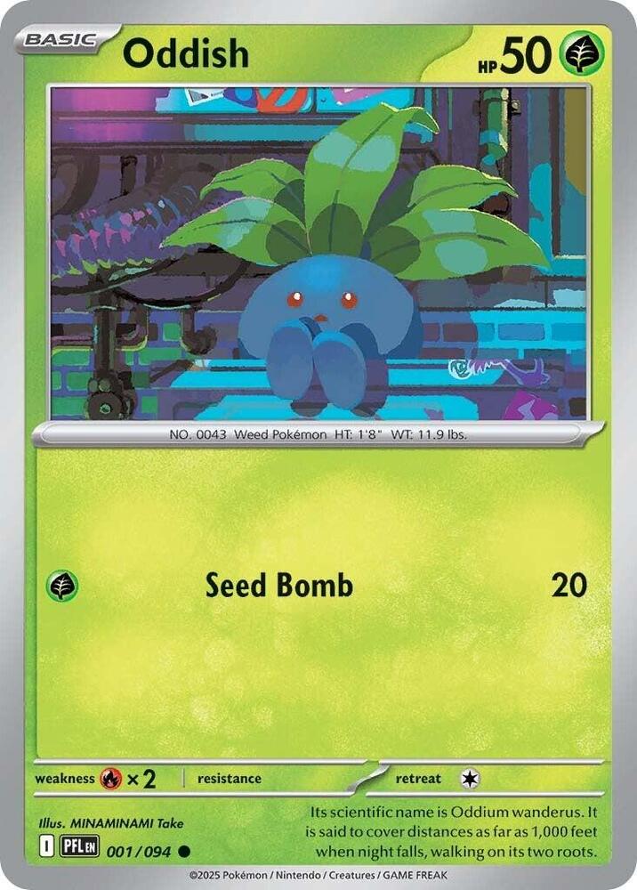 Oddish (ME02: Phantasmal Flames)