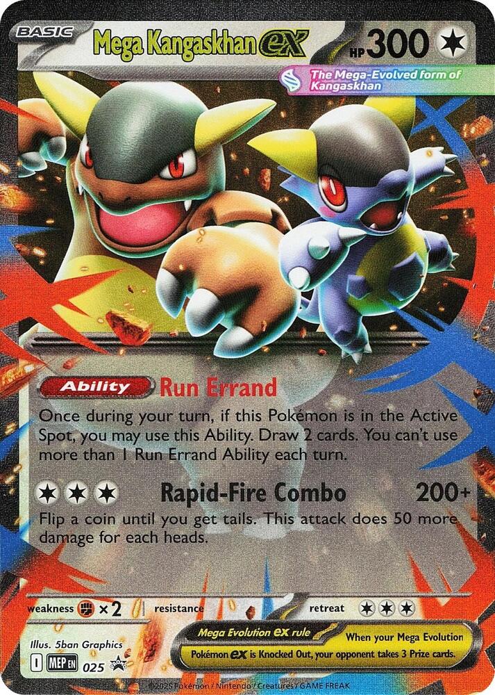 Mega Kangaskhan ex - 025 (ME: Mega Evolution Promo)