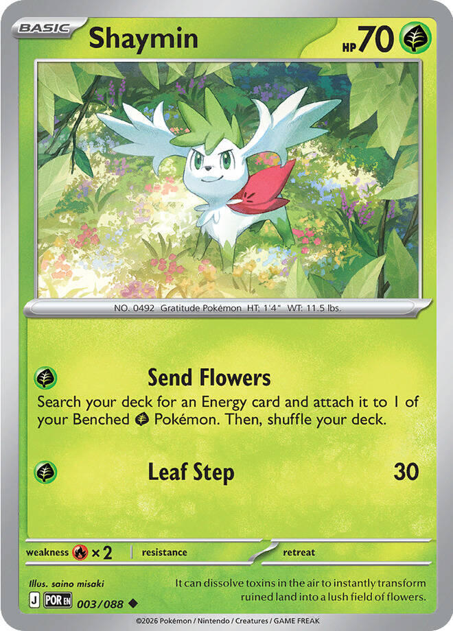 Shaymin (ME03: Perfect Order)