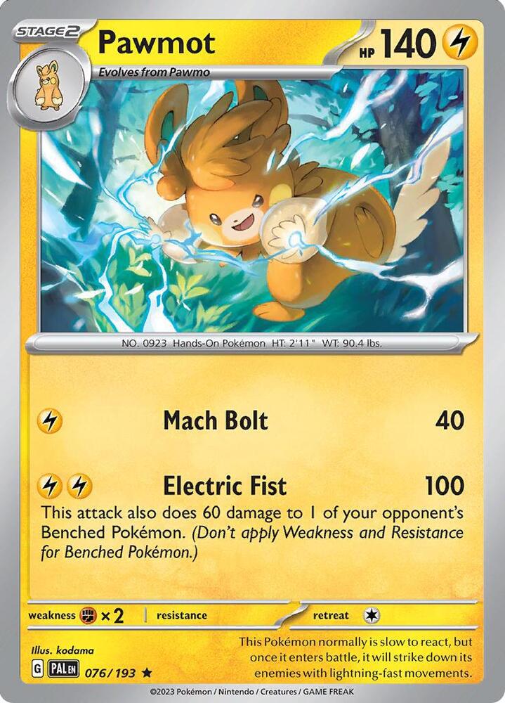 Pawmot - 076/193 (Deck Exclusives)