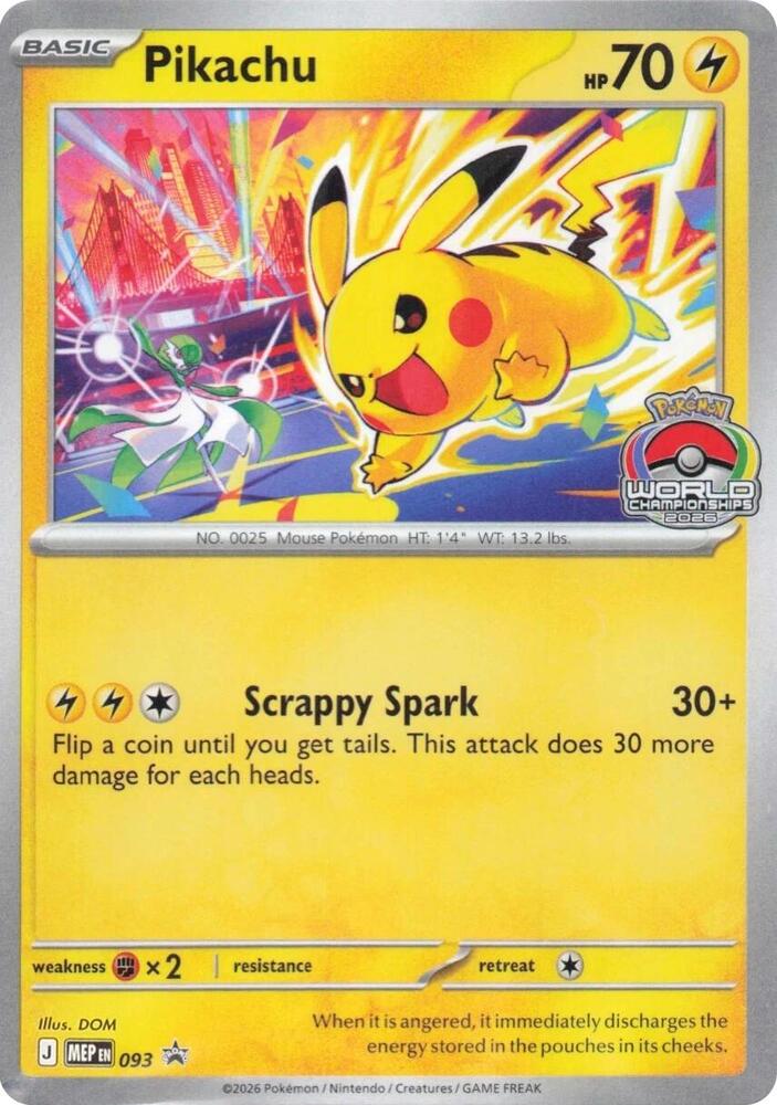 Pikachu - 093 (ME: Mega Evolution Promo)