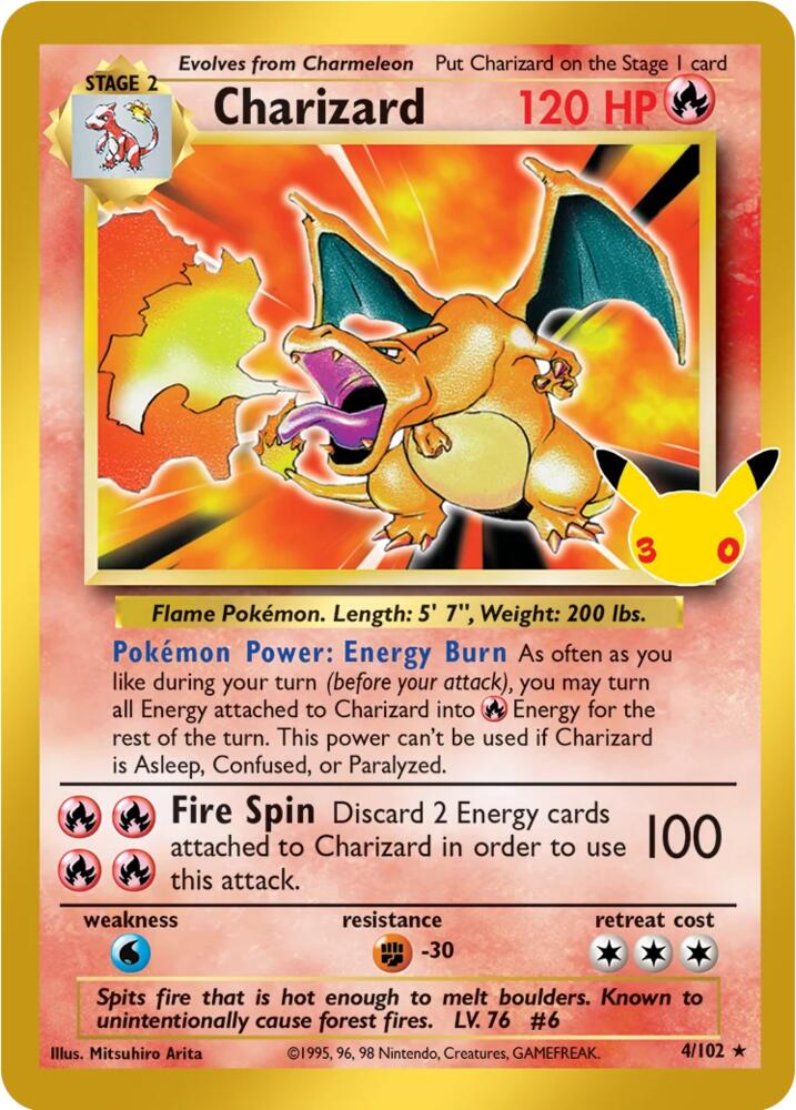 Charizard (ME: 30th Celebration Classic Collection)