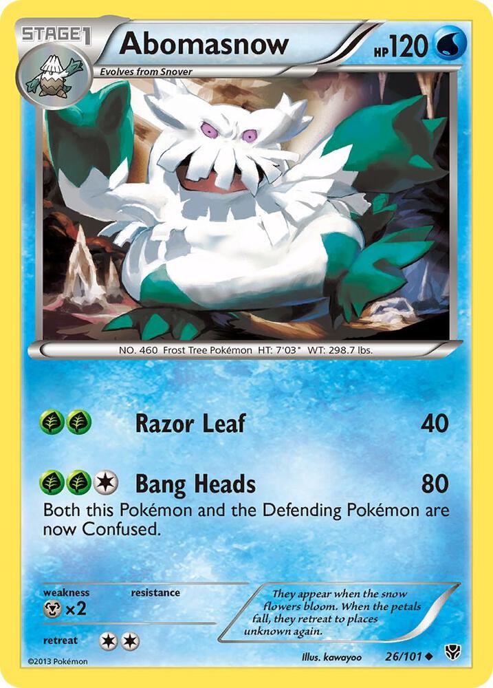 Abomasnow (Plasma Blast)