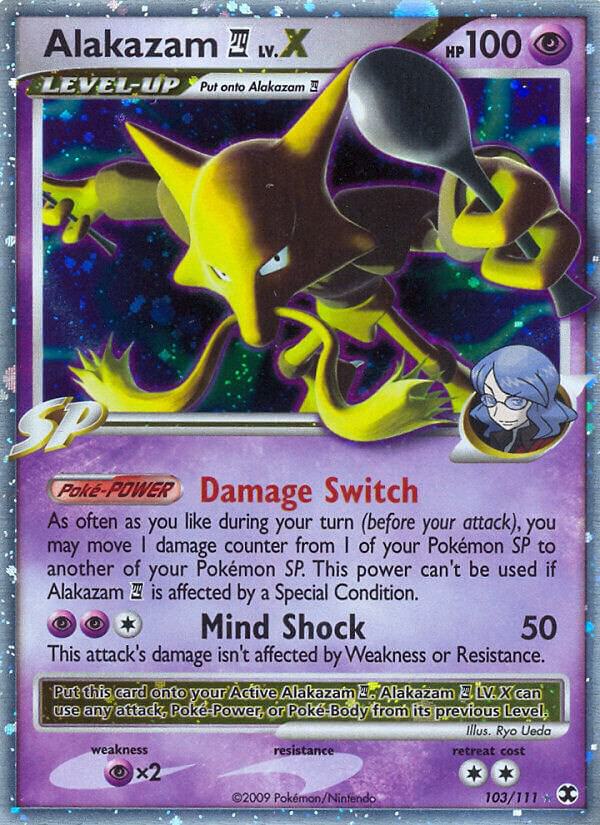 Alakazam E4 Lv.X (Rising Rivals)