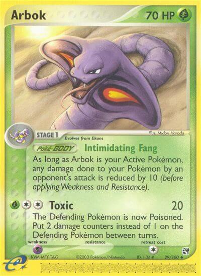 Arbok (EX Sandstorm)