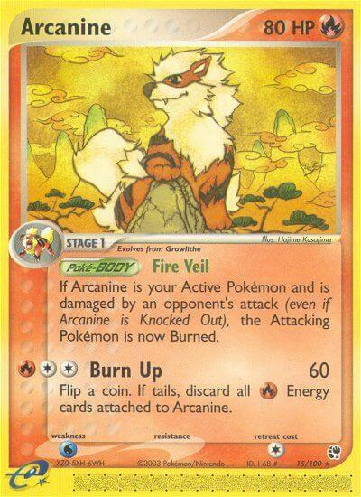 Arcanine (EX Sandstorm)