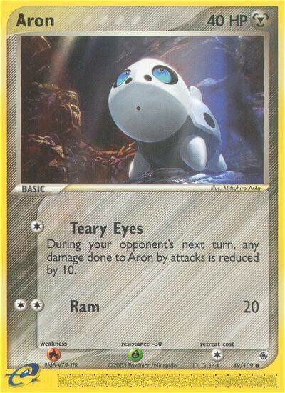 Aron - 49/109 (EX Ruby and Sapphire)