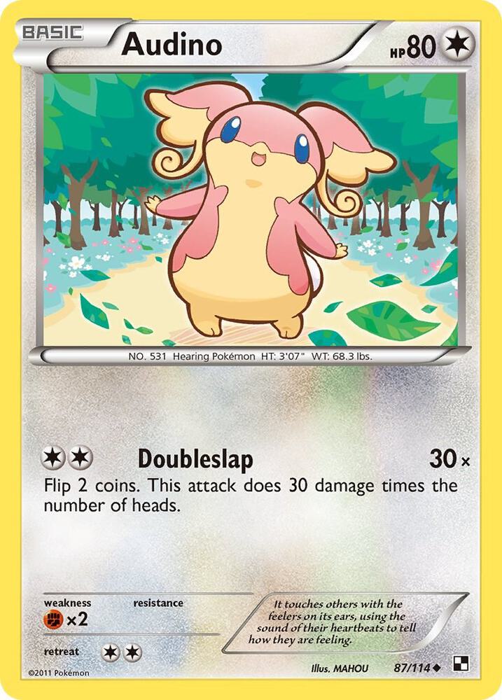 Audino (Black and White)