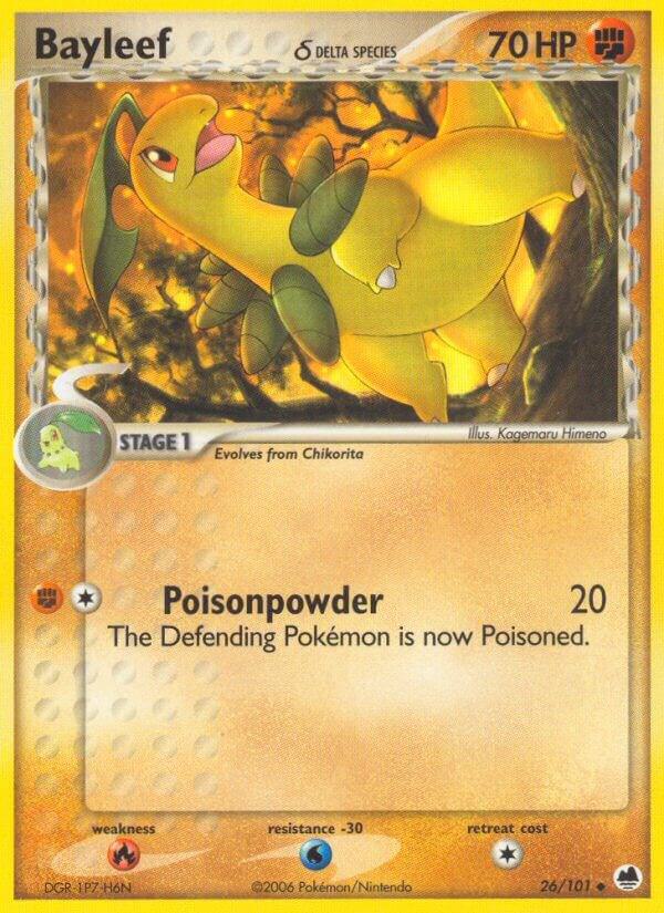 Bayleef (Delta Species) (EX Dragon Frontiers)