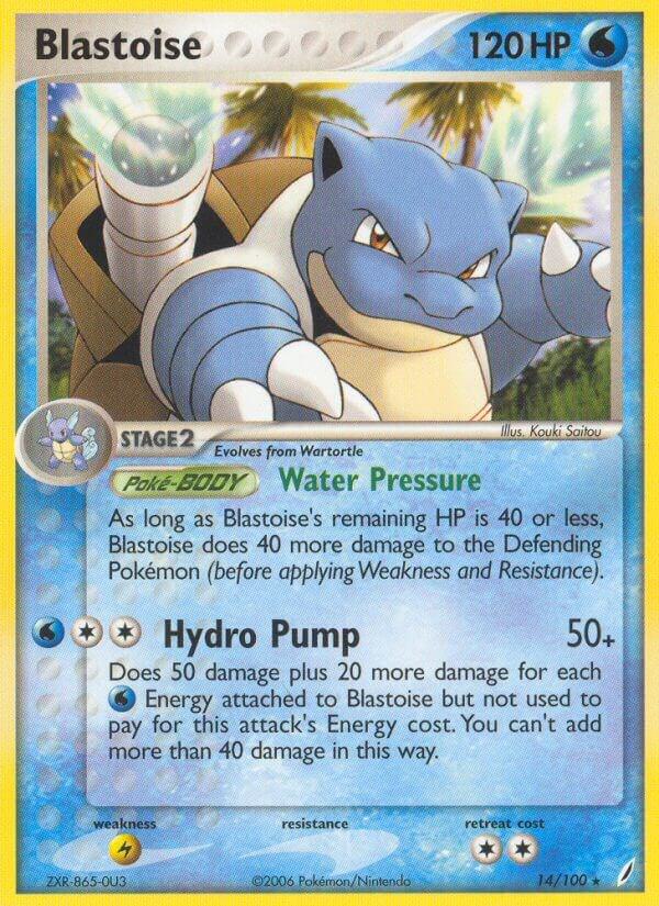 Blastoise (EX Crystal Guardians)