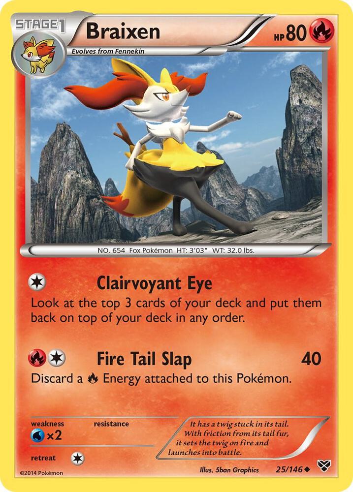 Braixen (XY Base Set)
