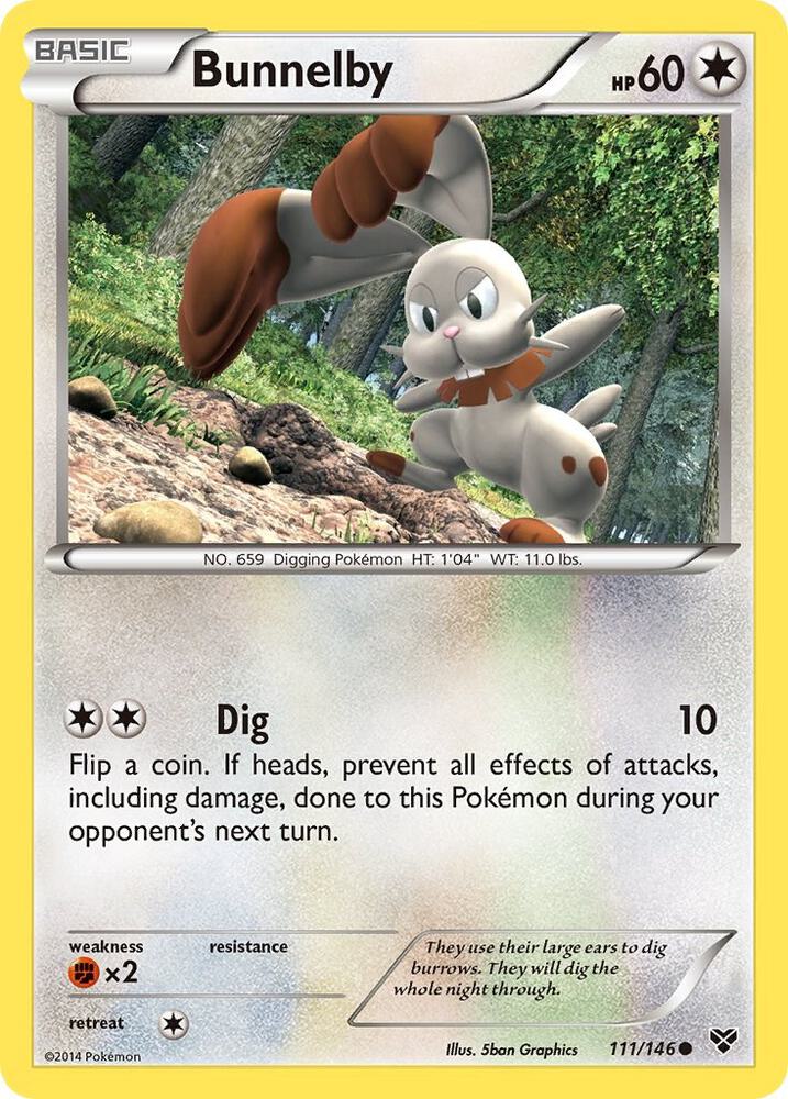 Bunnelby (XY Base Set)