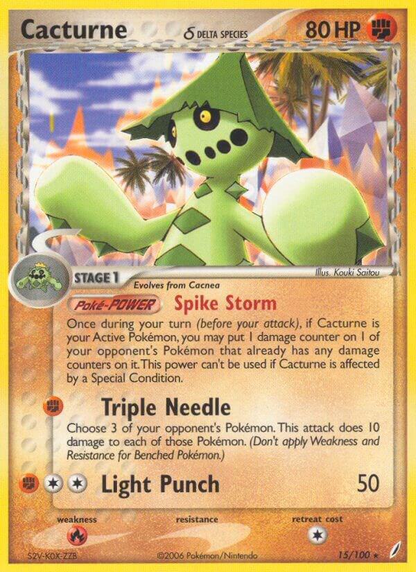 Cacturne (Delta Species) (EX Crystal Guardians)