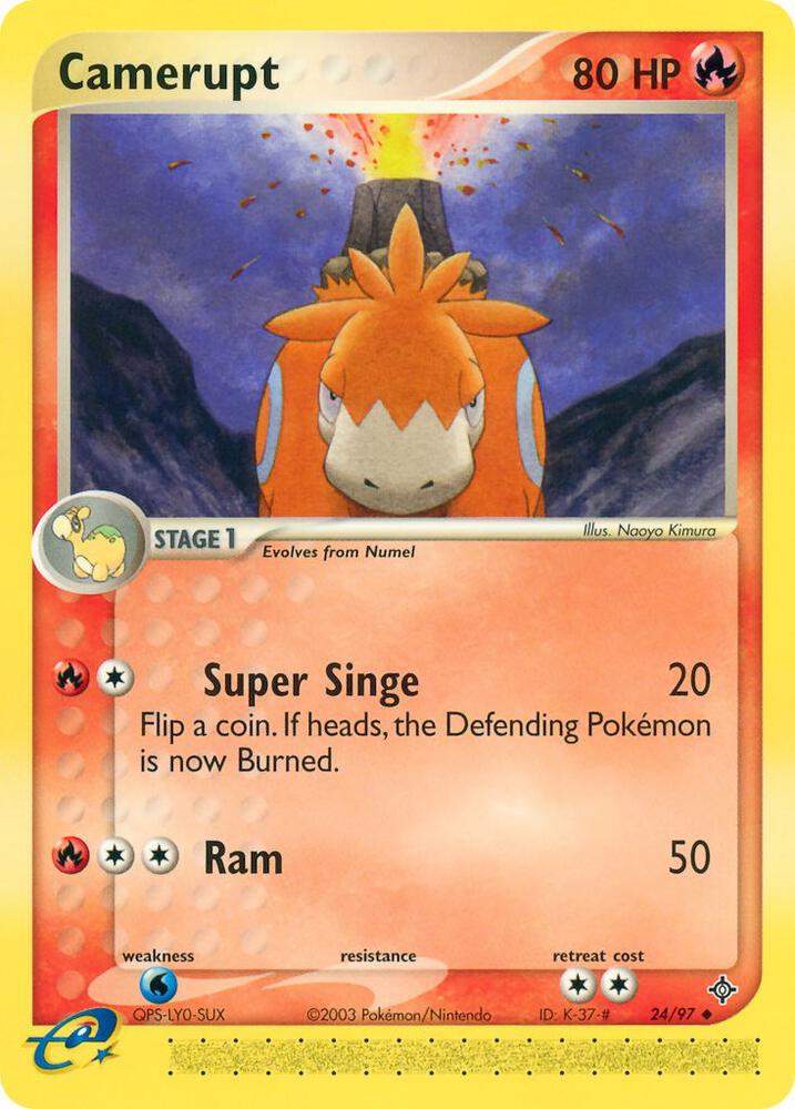 Camerupt (EX Dragon)