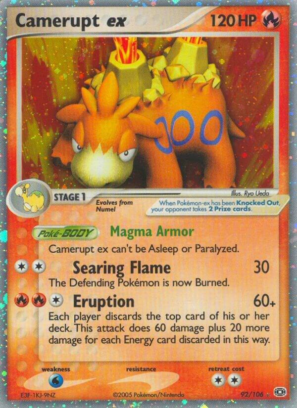 Camerupt ex (EX Emerald)