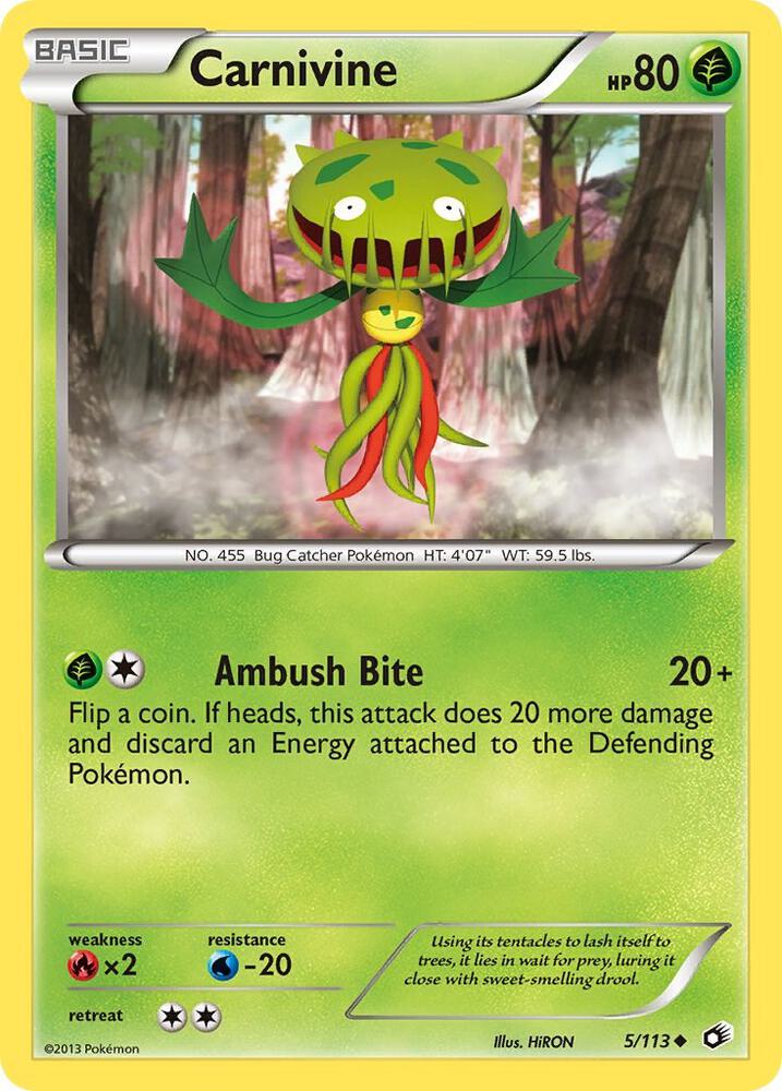 Carnivine (Legendary Treasures)