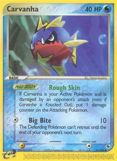 Carvanha (EX Ruby and Sapphire)
