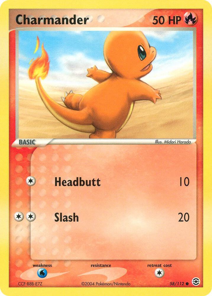 Charmander - 058/112 (EX FireRed & LeafGreen)