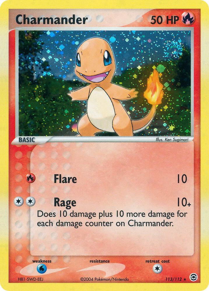 Charmander - 113/112 (EX FireRed & LeafGreen)
