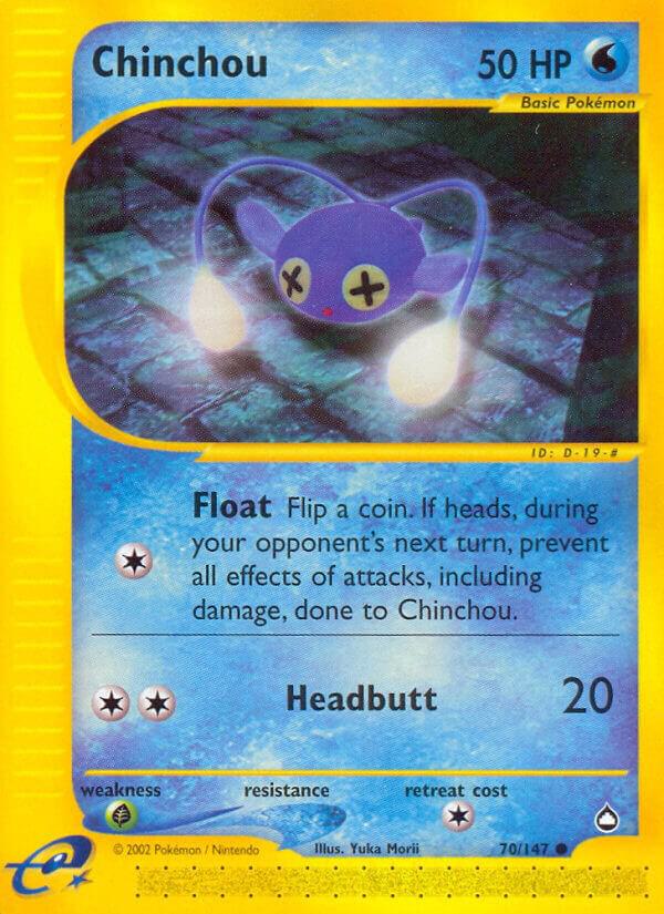 Chinchou (70) (Aquapolis)