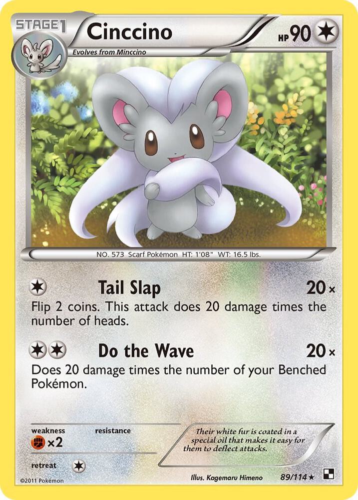 Cinccino (Black and White)