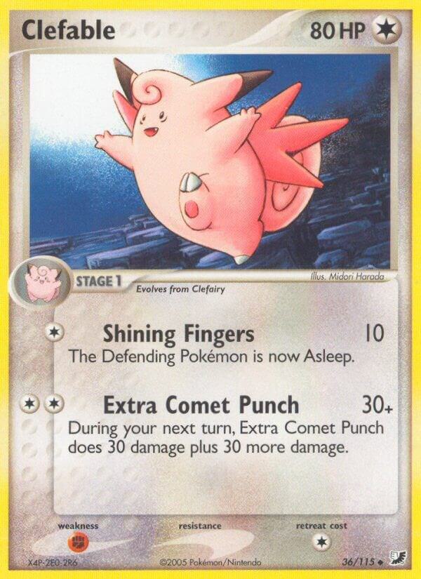 Clefable (EX Unseen Forces)