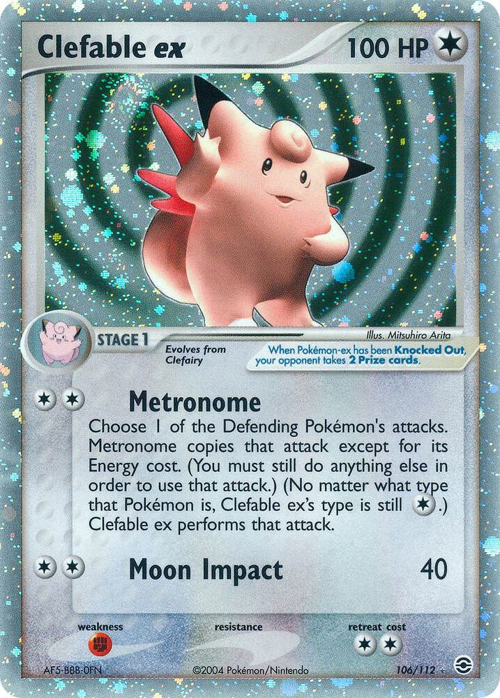 Clefable ex (EX FireRed & LeafGreen)