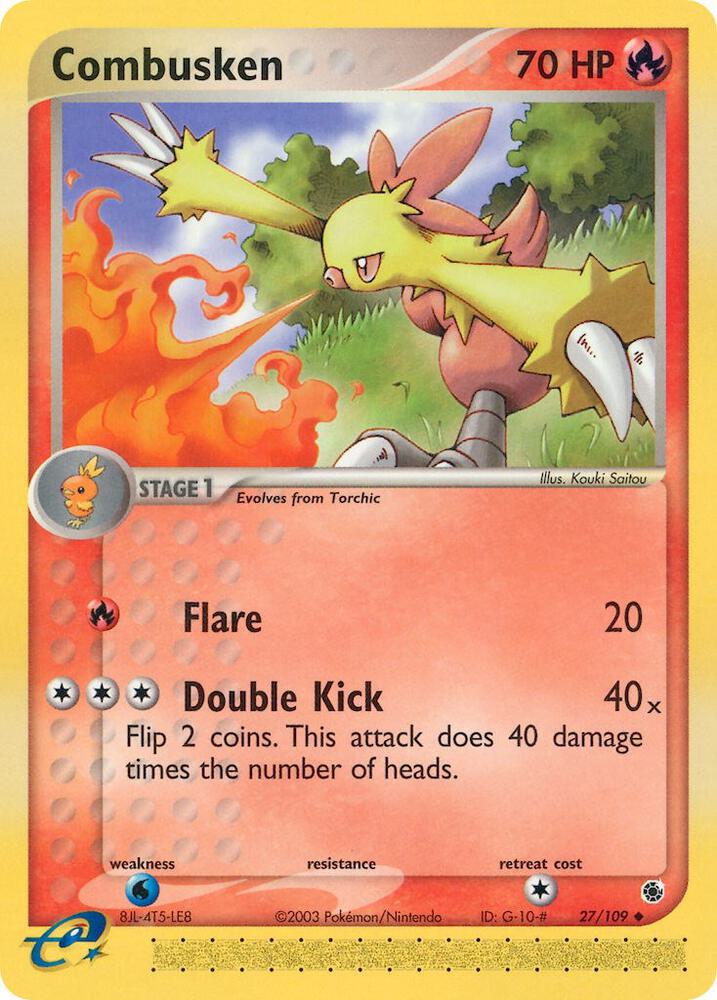 Combusken - 27/109 (EX Ruby and Sapphire)