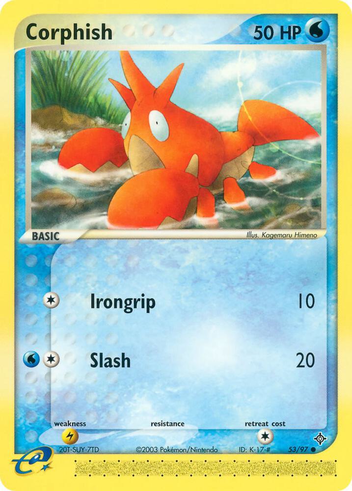 Corphish - 53/97 (EX Dragon)