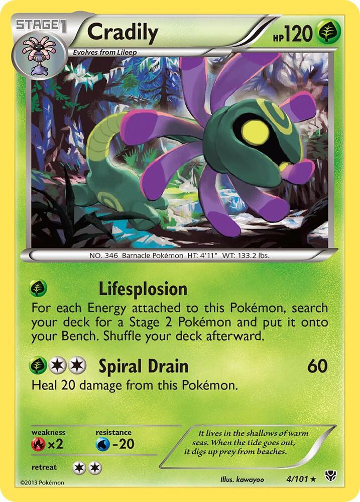 Cradily (Plasma Blast)