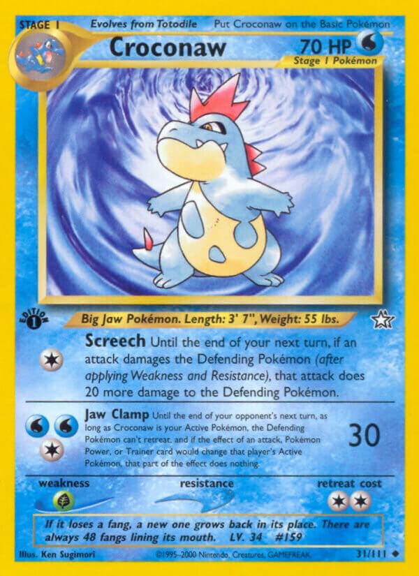 Croconaw (31) (Neo Genesis)