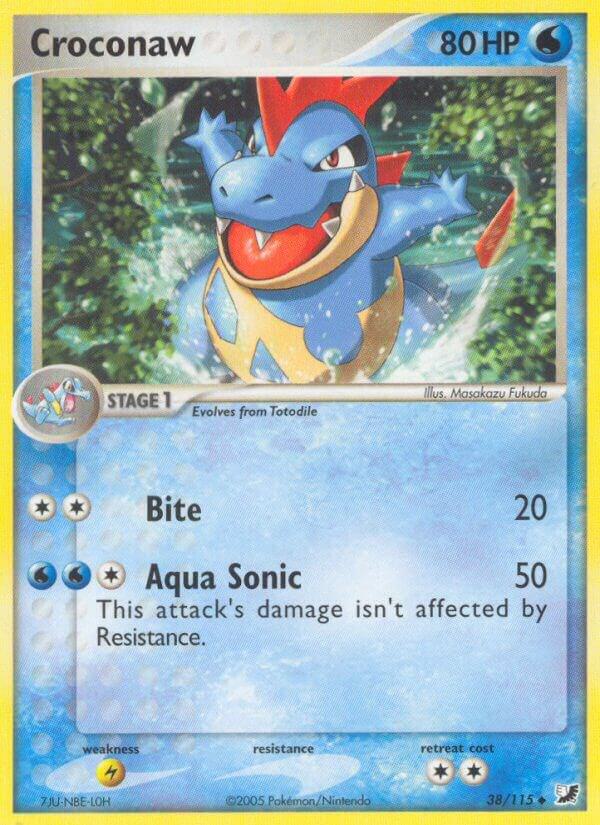 Croconaw (EX Unseen Forces)