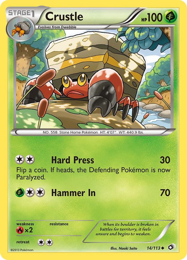 Crustle (Legendary Treasures)