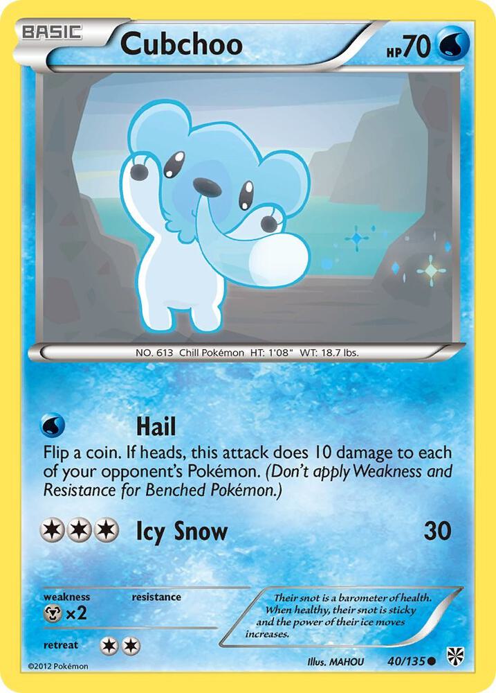 Cubchoo (Plasma Storm)
