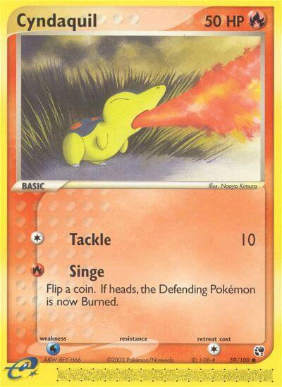 Cyndaquil (EX Sandstorm)