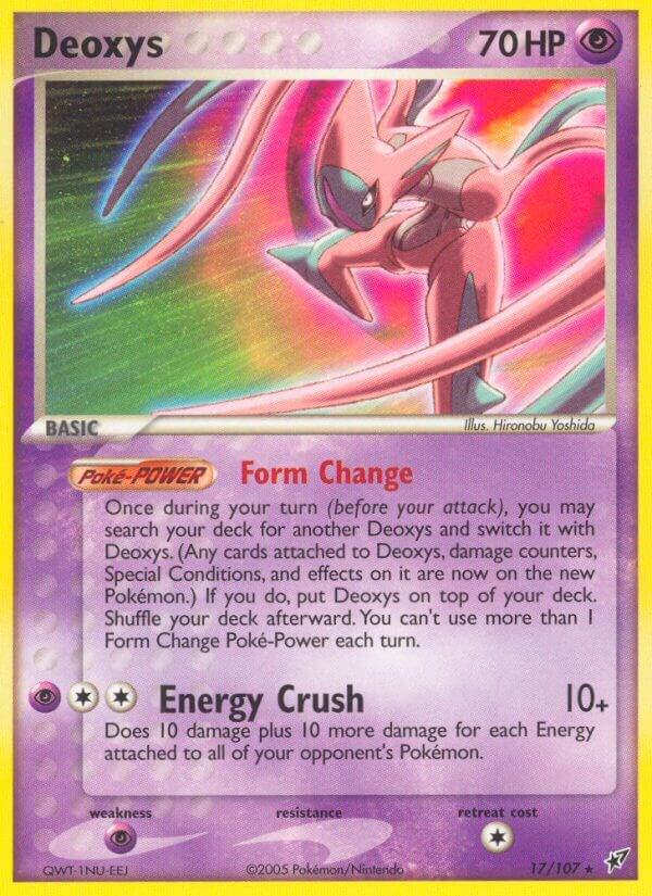 Deoxys (Attack Forme) (EX Deoxys)
