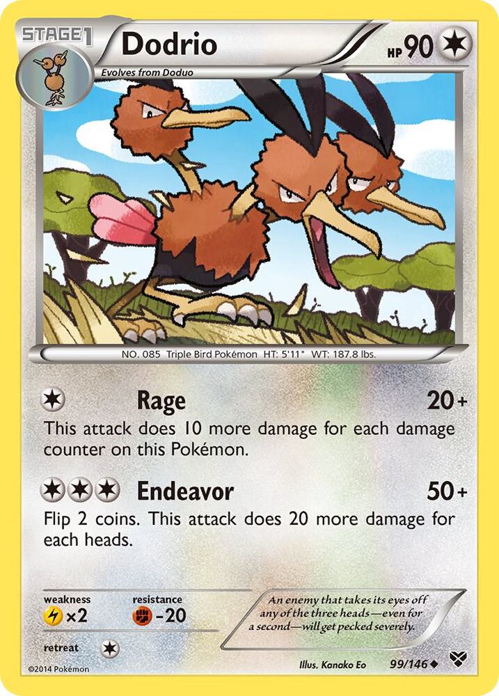 Dodrio (XY Base Set)