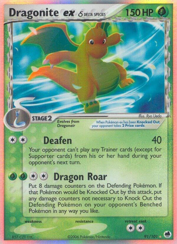 Dragonite ex (Delta Species) (EX Dragon Frontiers)