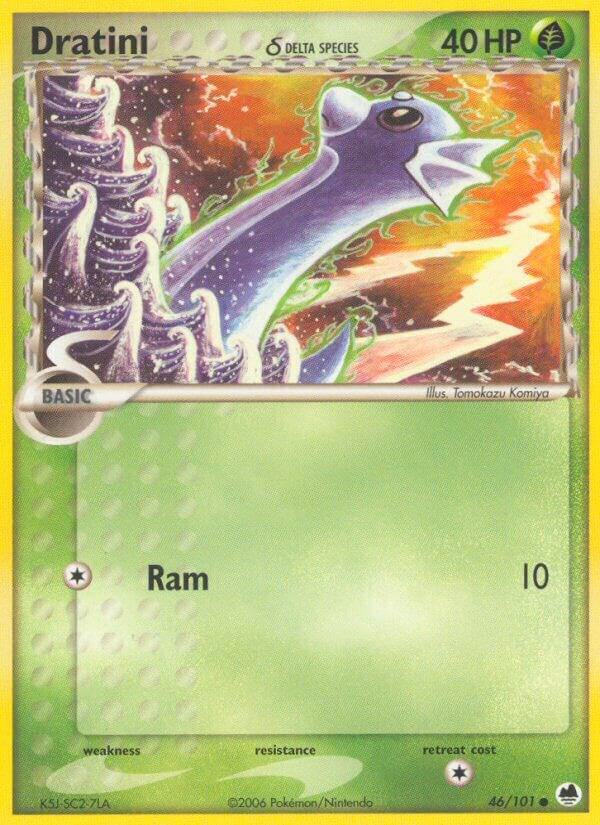 Dratini (Delta Species) (EX Dragon Frontiers)