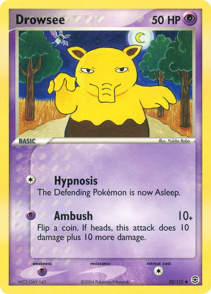 Drowsee (EX FireRed & LeafGreen)