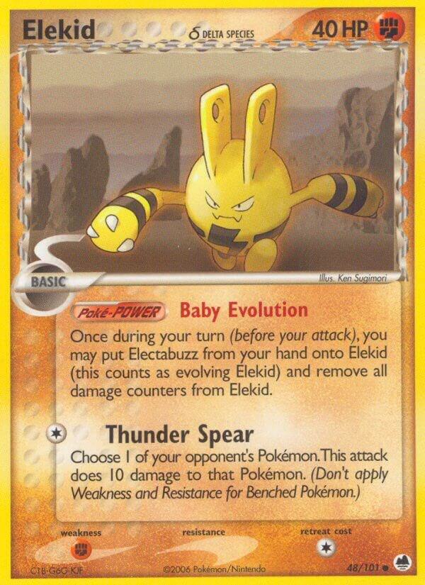 Elekid (Delta Species) (EX Dragon Frontiers)