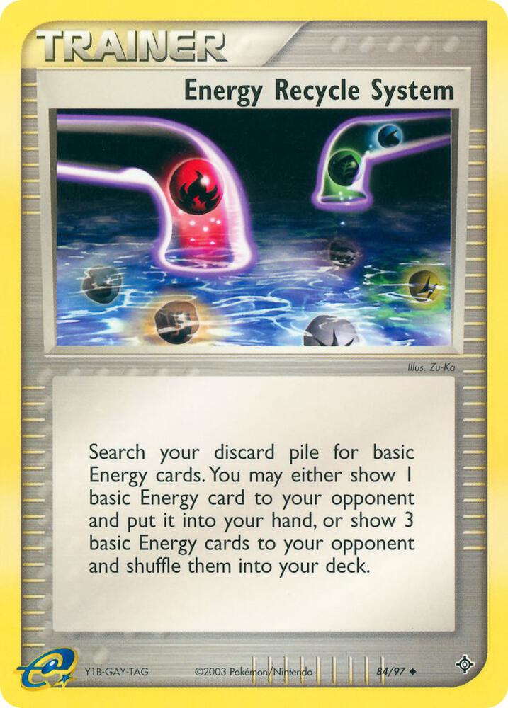 Energy Recycle System (EX Dragon)