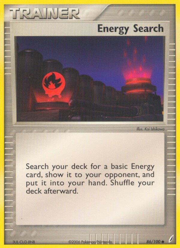 Energy Search (EX Crystal Guardians)